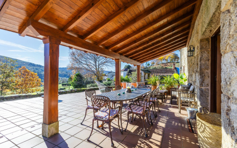 Fantastic porch by the front of the house